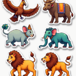 Indian Mythology - Sticker Sheet v2